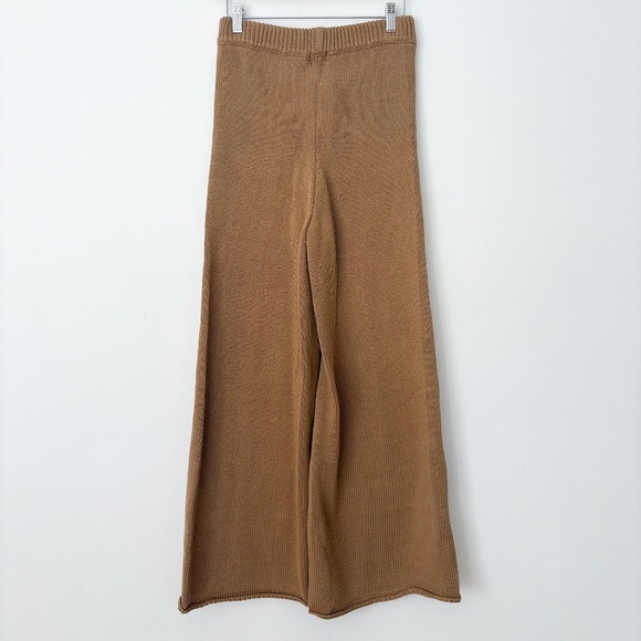 The simple folk wide leg knit trousers - Picture 6 of 7